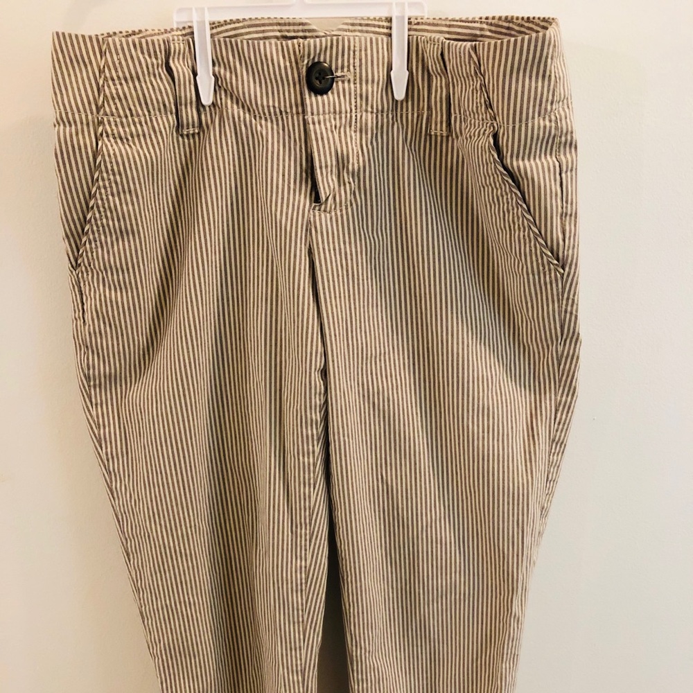 Striped ankle pants 👖